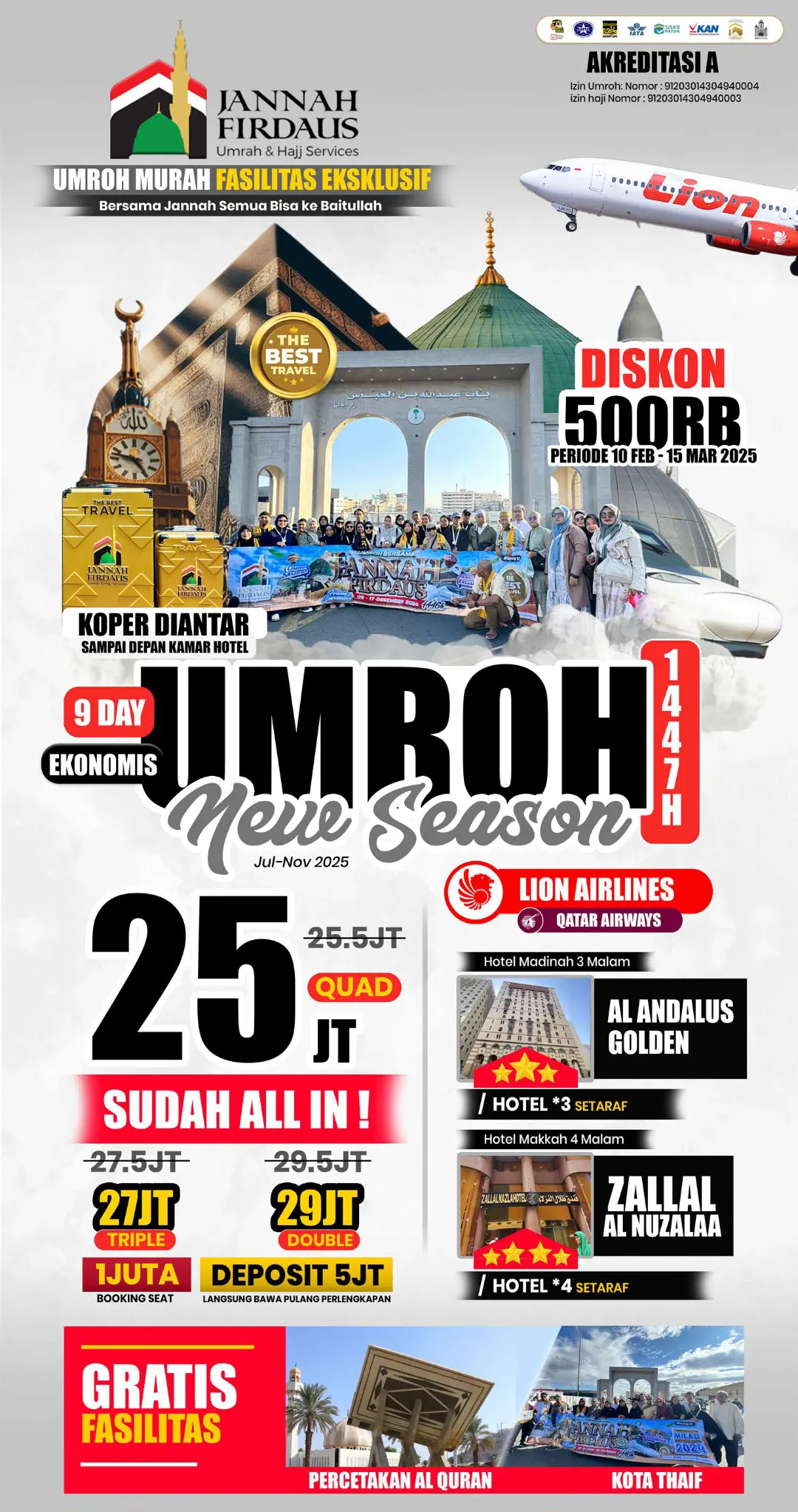 umroh ekonomis 2025